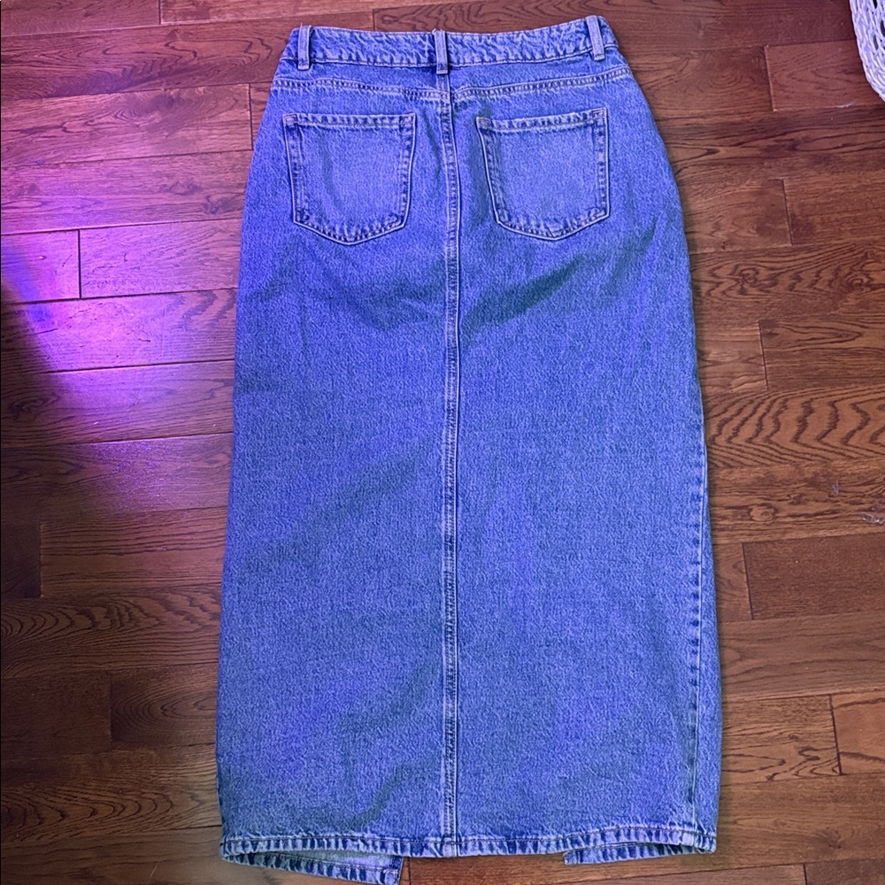Dynamite Denim Blue Long Skirt - Picture 3 of 3